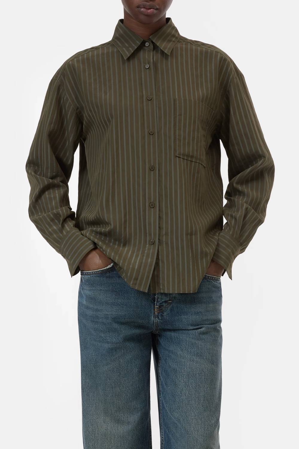 Closed - Oversized Blouse With Stripes
