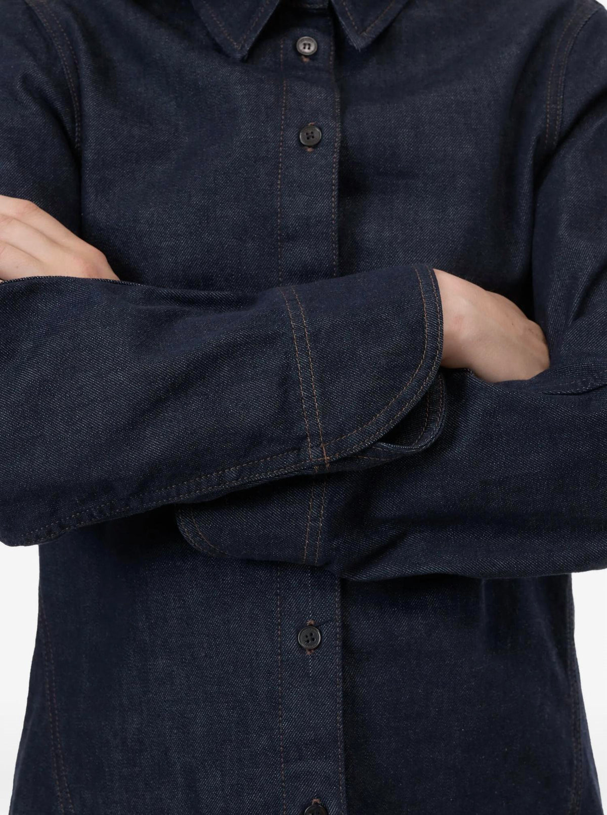 Closed - Seaming Button Down Denim Shirt