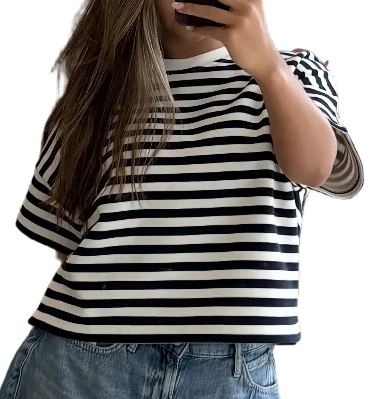 Closed - Stripe Sweatshirt