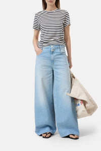 Closed - Striped Linen T-shirt