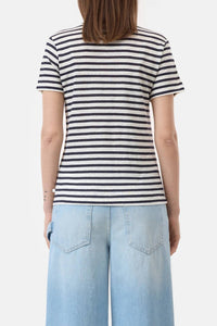 Closed - Striped Linen T-shirt