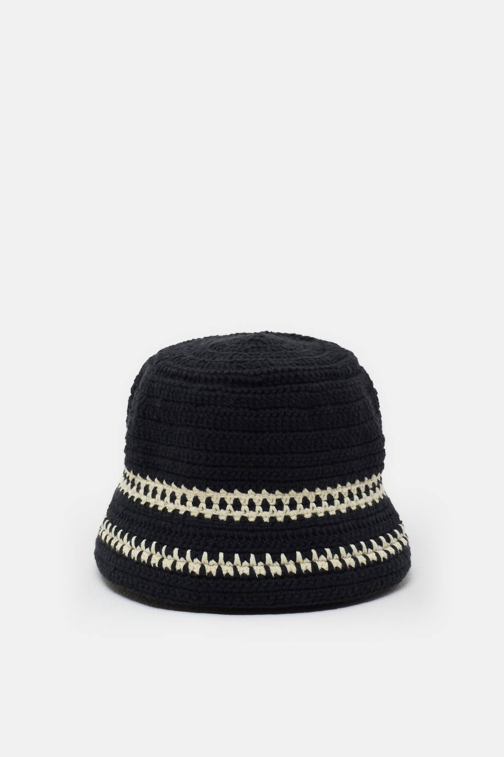 Closed - Womens Crochet Bucket Hat