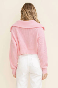 Cloud Ten - Quarter Zip Sweater Top