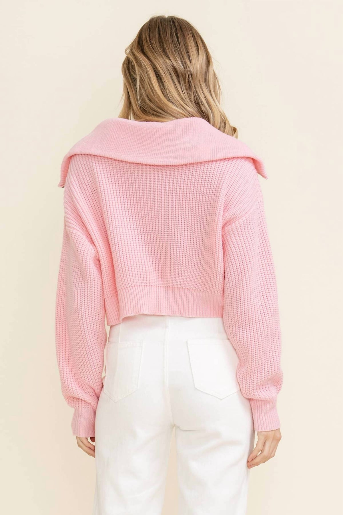 Cloud Ten - Quarter Zip Sweater Top