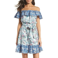 Clover And Sloane - Off The Shoulder Day Dress - clothing - collection:vacationdresses(Auto) - dresses