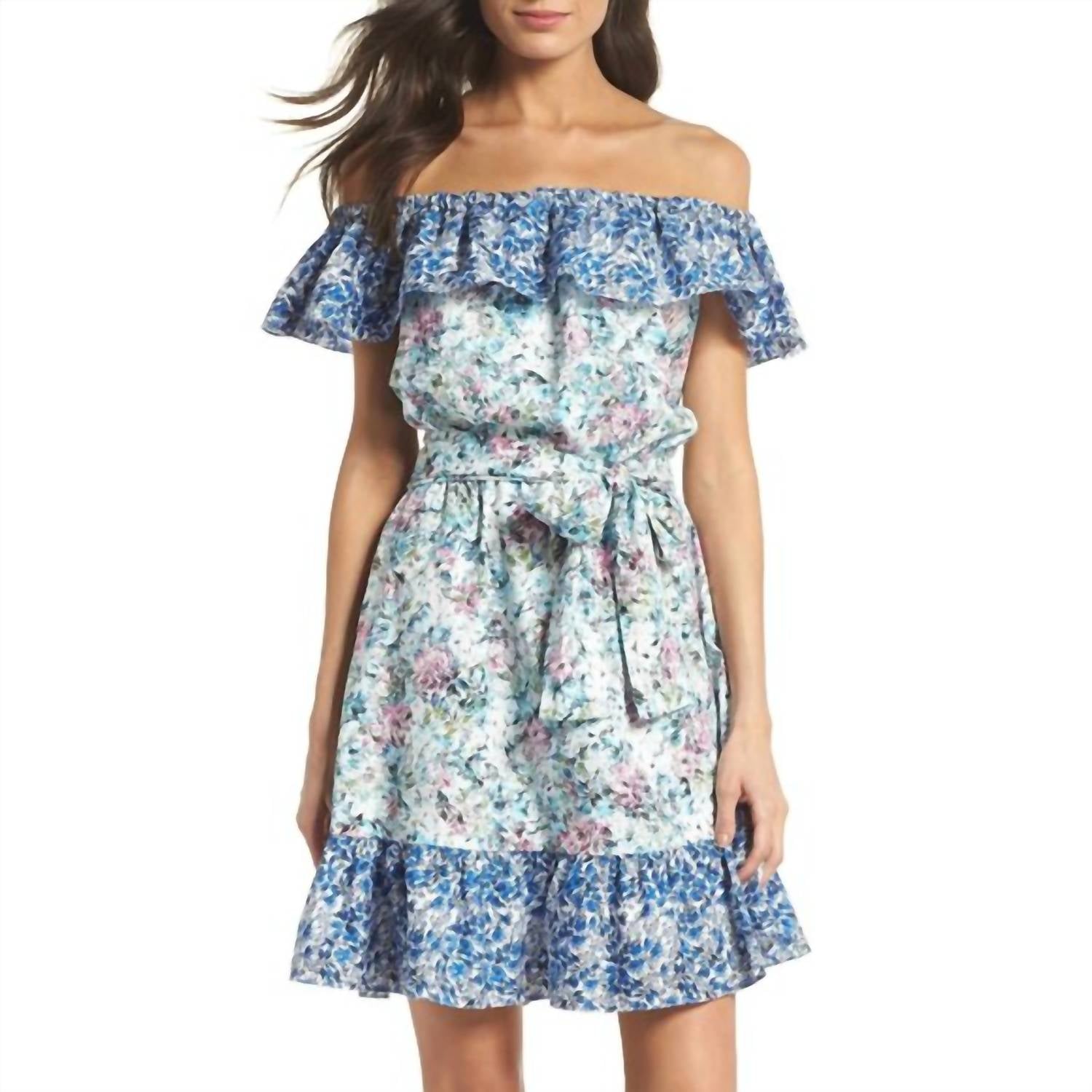 Clover And Sloane - Off The Shoulder Day Dress - clothing - collection:vacationdresses(Auto) - dresses