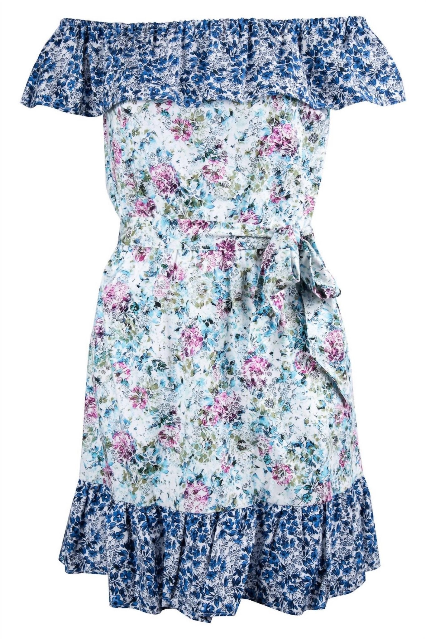 Clover And Sloane - Off The Shoulder Day Dress - clothing - collection:vacationdresses(Auto) - dresses
