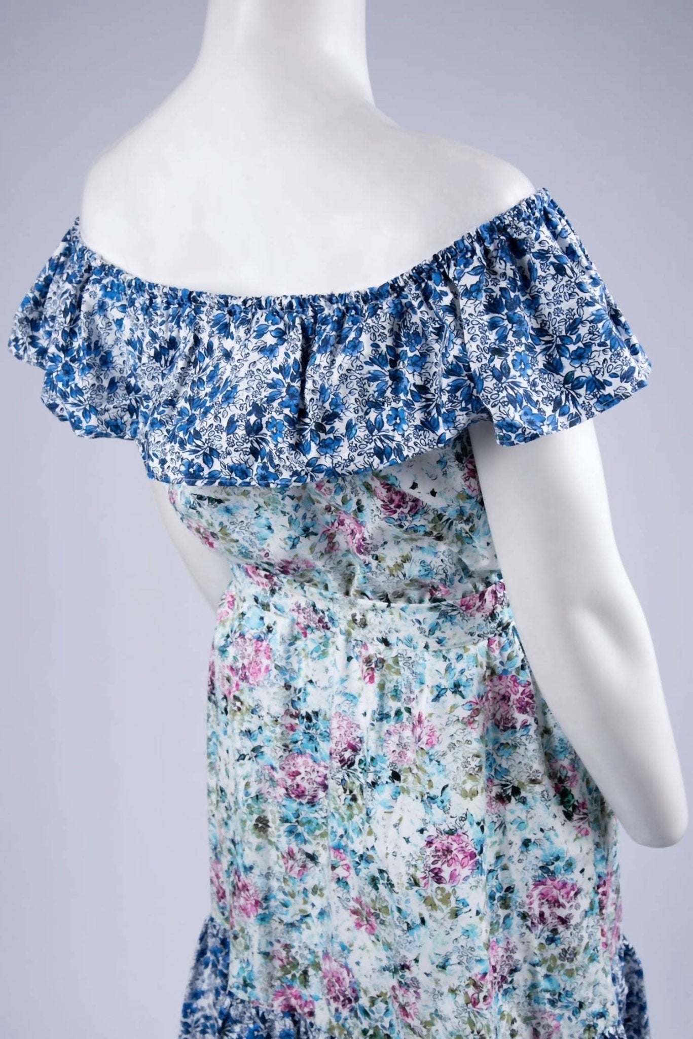 Clover And Sloane - Off The Shoulder Day Dress - clothing - collection:vacationdresses(Auto) - dresses