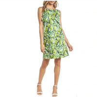 Clover And Sloane - Sleeveless Ruffle Top Knee Length Dress - clothing - collection:vacationdresses(Auto) - dresses