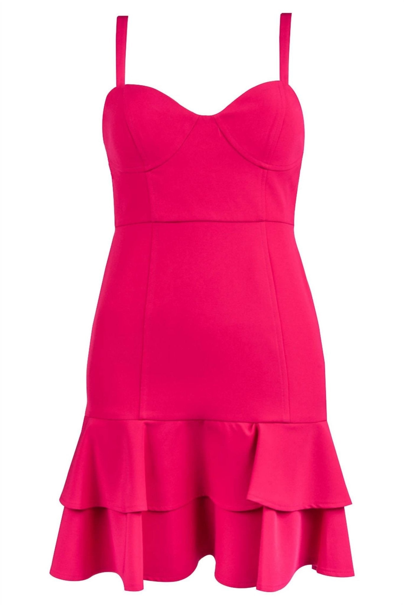 Clover And Sloane - Topstitch Mini Dress - clothing - dresses - mini