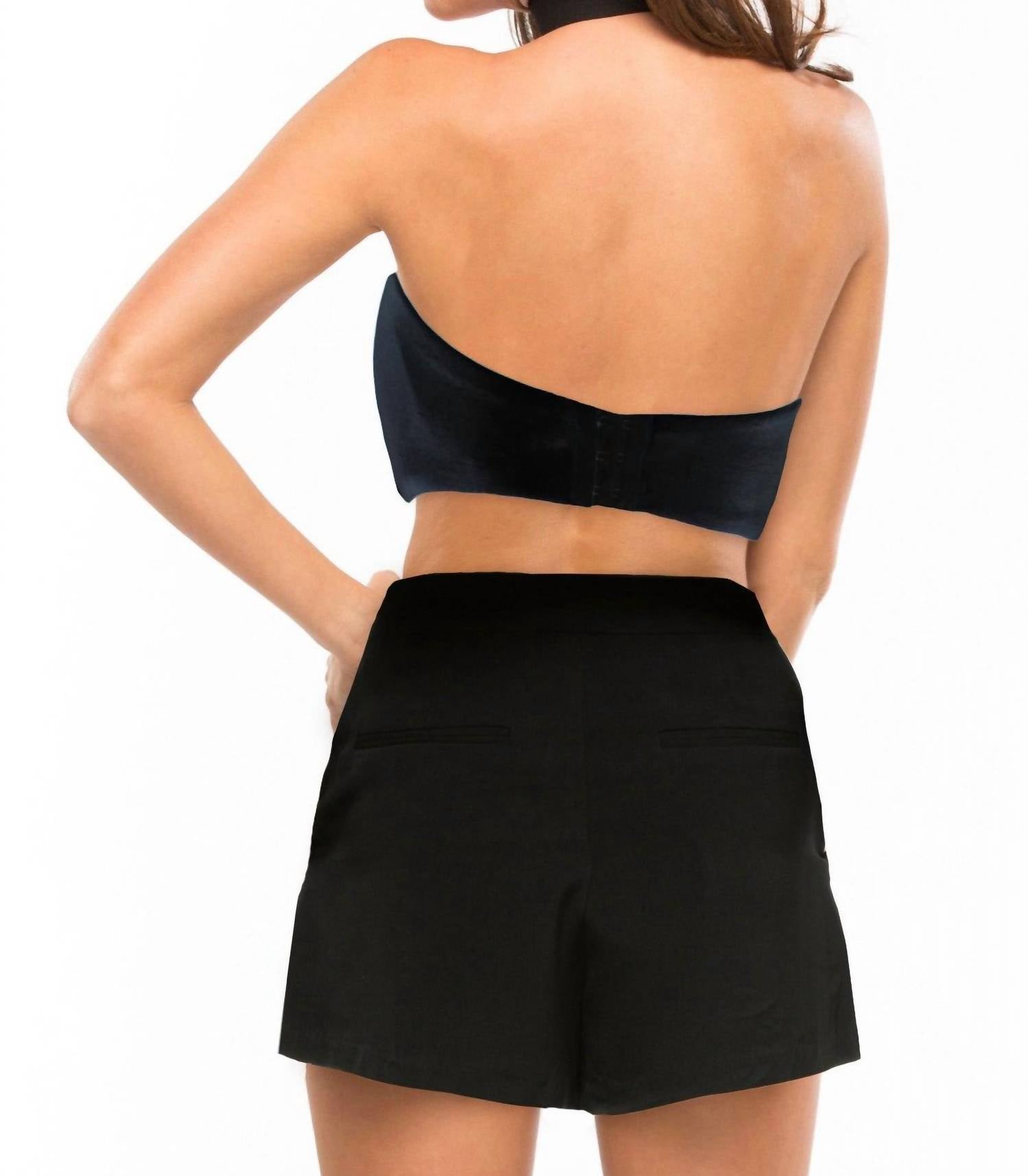 C/Meo Collective - Women's Oblivion Short - black - clothing - polyester