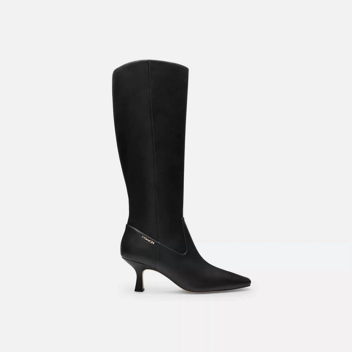 Coach - Women's Extended Calf Kitten Heel Tall Boot
