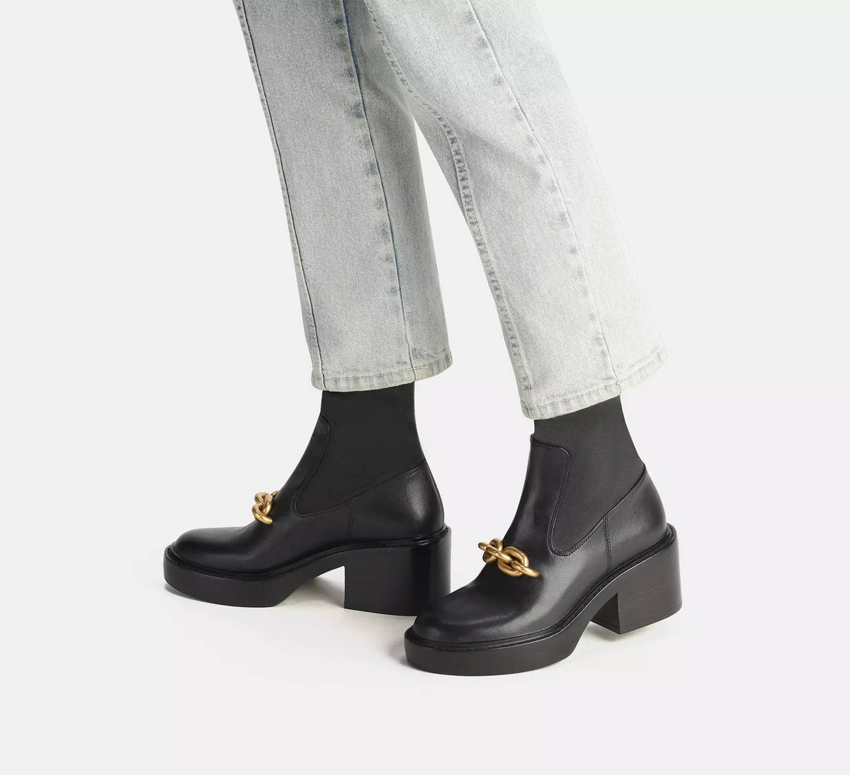 Coach - Women's Kenna Leather Bootie