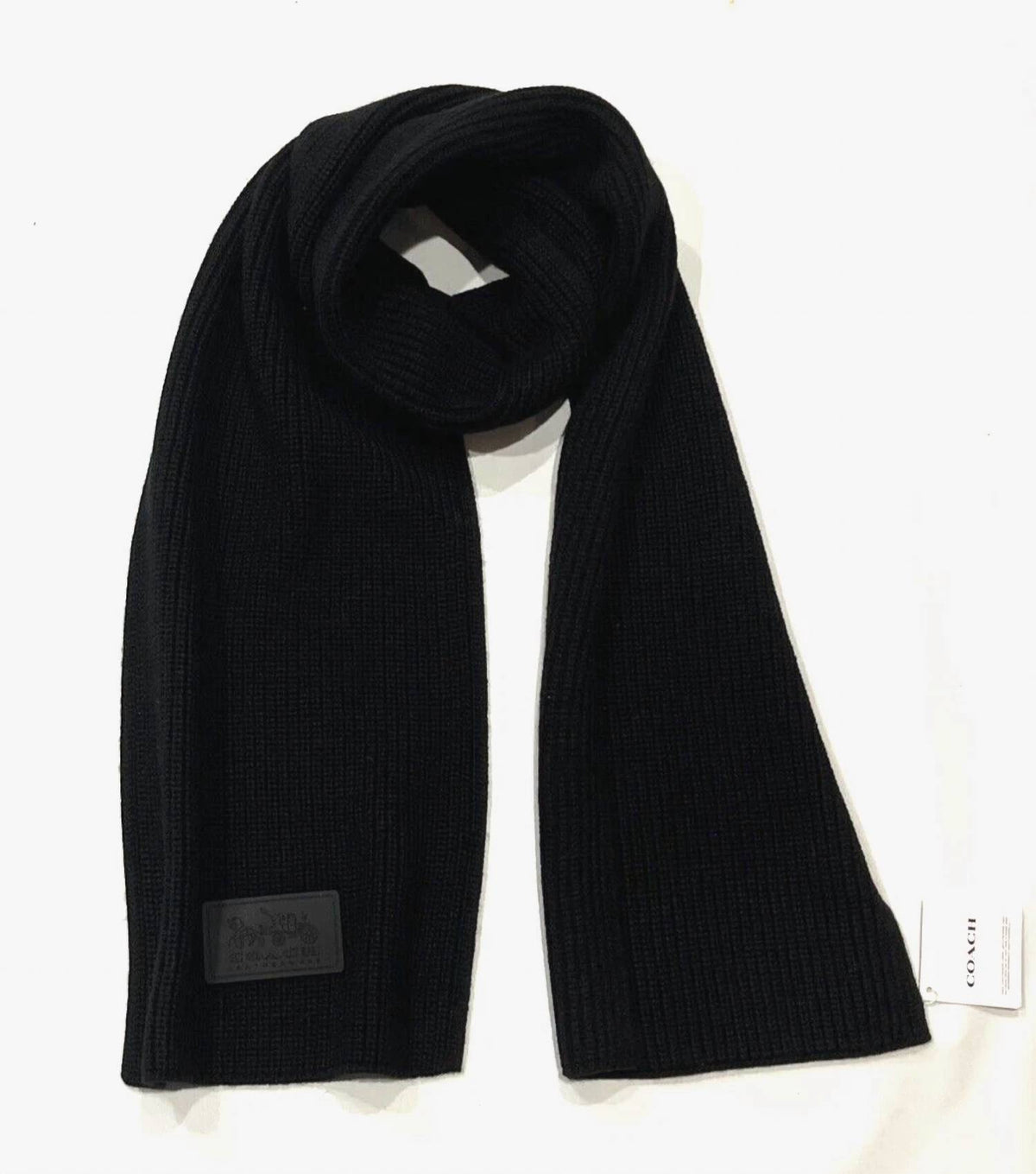 Coach - Women's Patch Knit Scarf