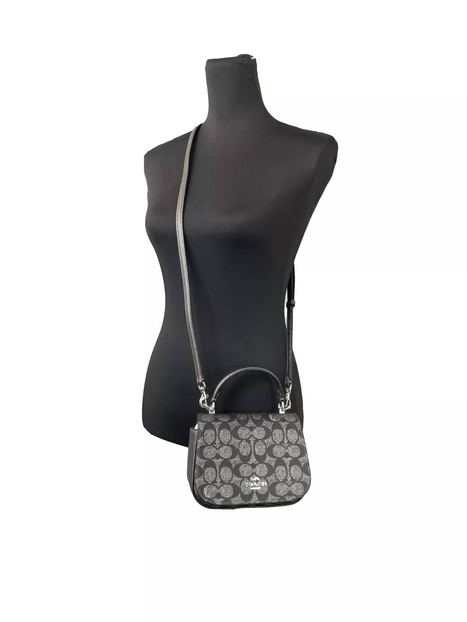 Coach - Women's Lysa Top Handle Bag Crossbody - bags - black - crossbody - bags