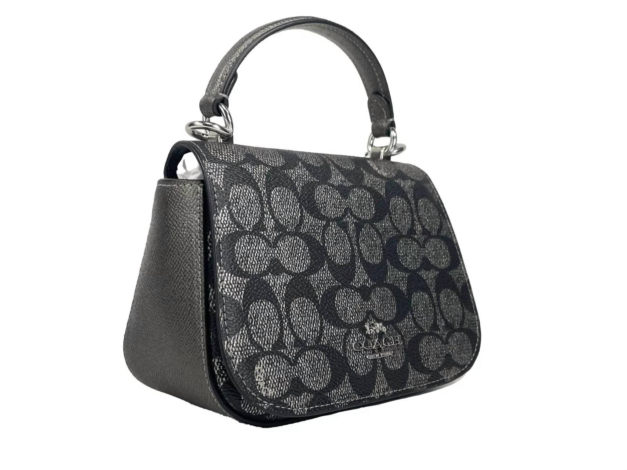 Coach - Women's Lysa Top Handle Bag Crossbody - bags - black - crossbody - bags