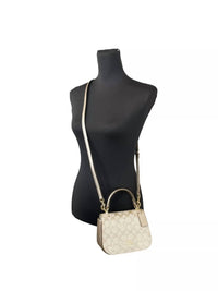 Coach - Women's Lysa Top Handle Bag Crossbody - bags - beige - crossbody - bags