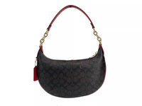 Coach - Women's Payton Signature Leather Shoulder Bag - bags - brown - handbags
