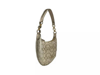 Coach - Women's Payton Signature Leather Shoulder Bag - bags - beige - handbags