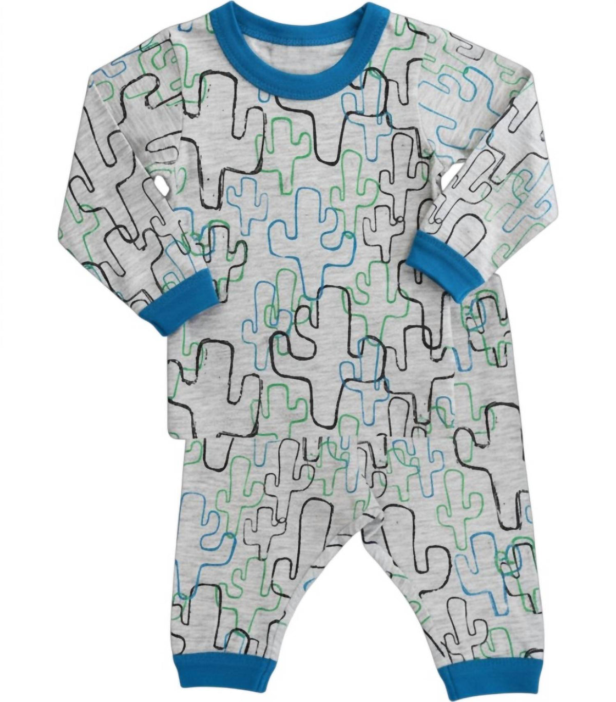 Coccoli - Kids 2-Piece Cactus Print Pj Set