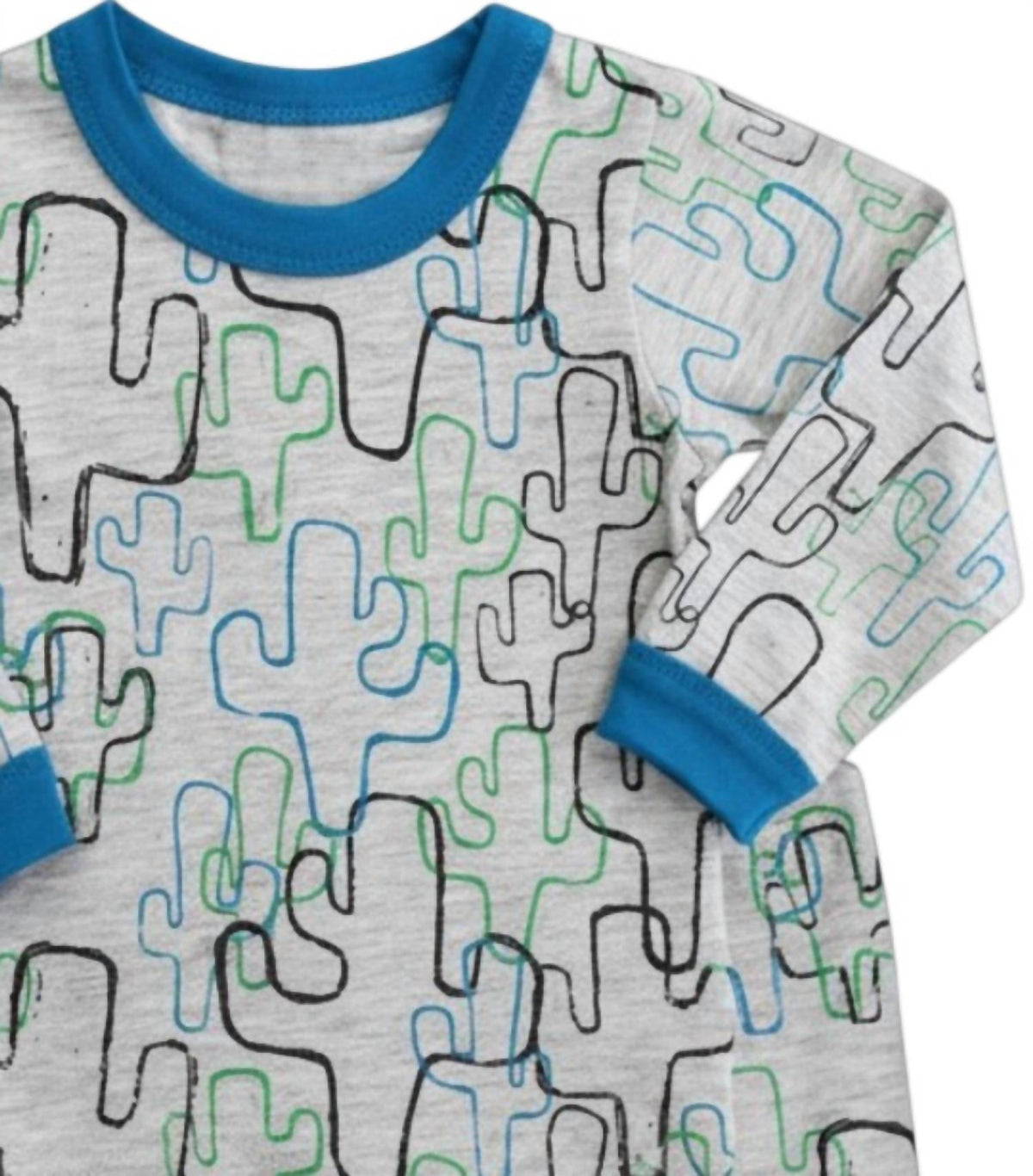 Coccoli - Kids 2-Piece Cactus Print Pj Set