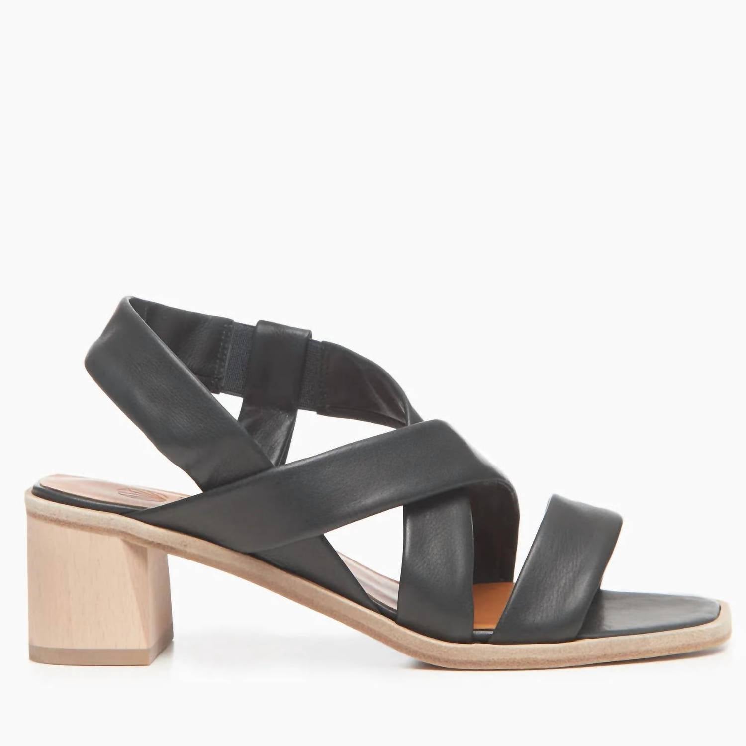 Coclico - Women's Jade Heeled Sandal - black - sandals - shoes