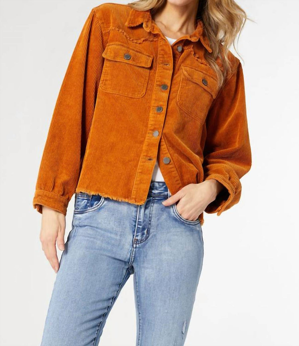 Coco + Carmen - Brienne Corduroy Shacket