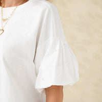 Coco + Carmen - Camille Puff Sleeve Top