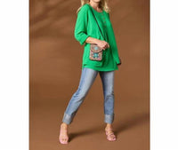 Coco + Carmen - Glenn Split Front Tunic With Buttons