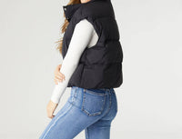 Coco + Carmen - Jana Chunky Down Vest With Cinched Bottom