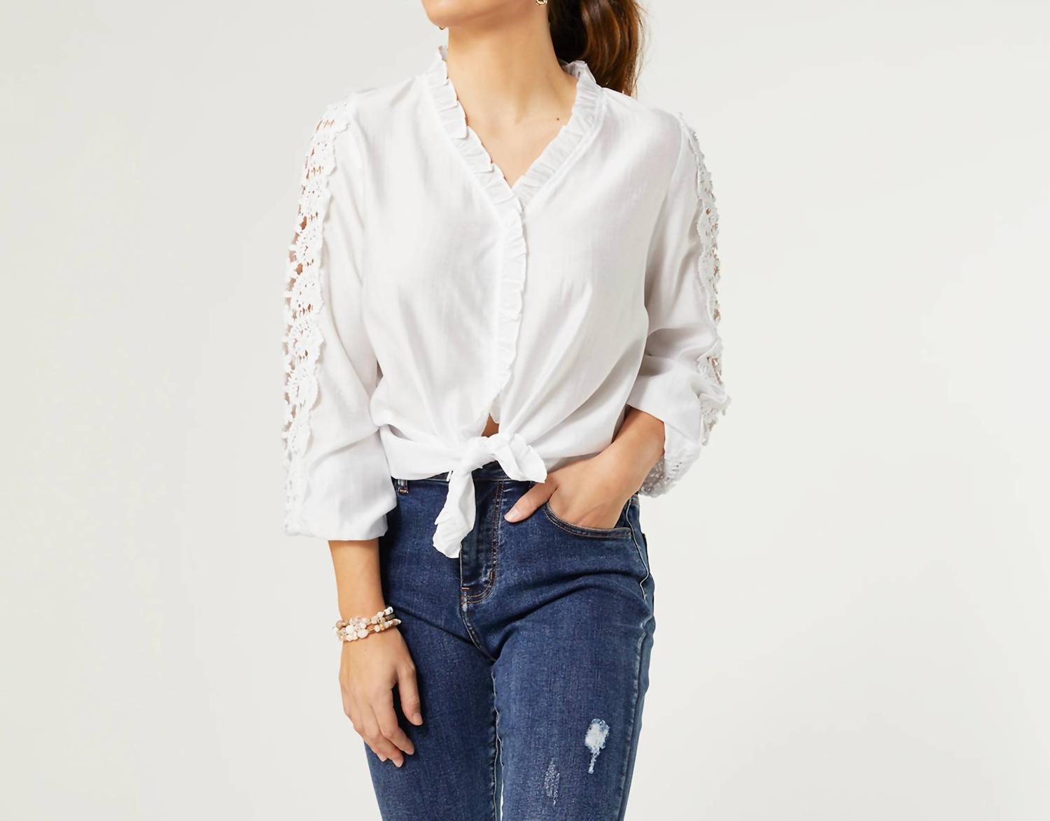 Coco + Carmen - Kiana Top - blouses - clothing - shirts