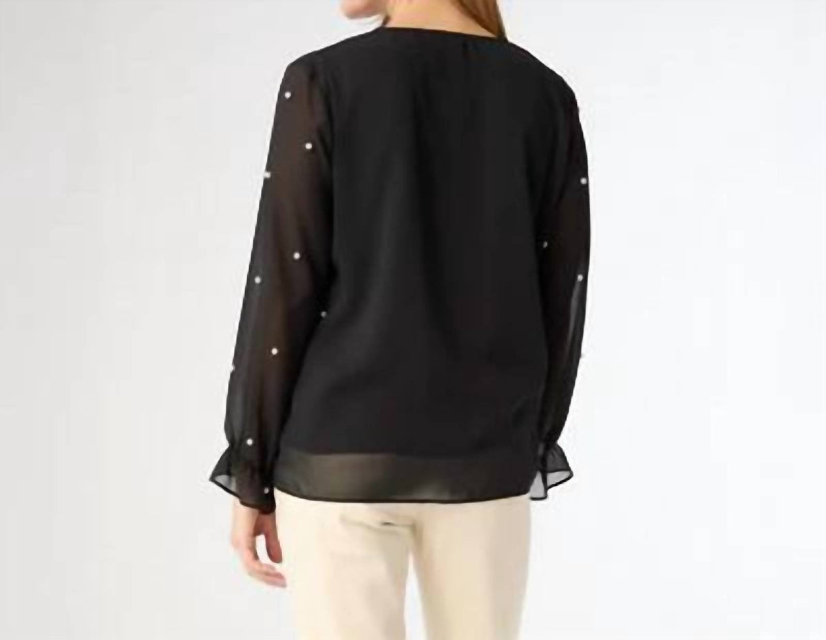 Coco + Carmen - Perla Blouse With Pearls