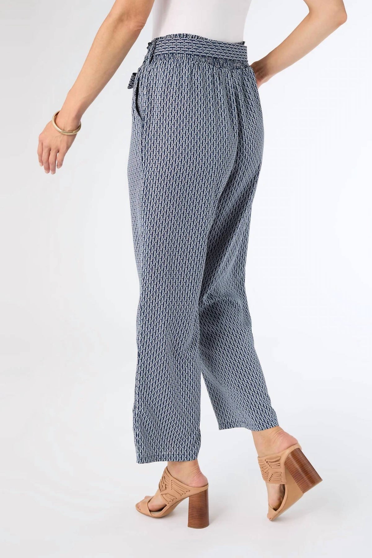 Coco + Carmen - Sarina Cinched Pant With Front Tie