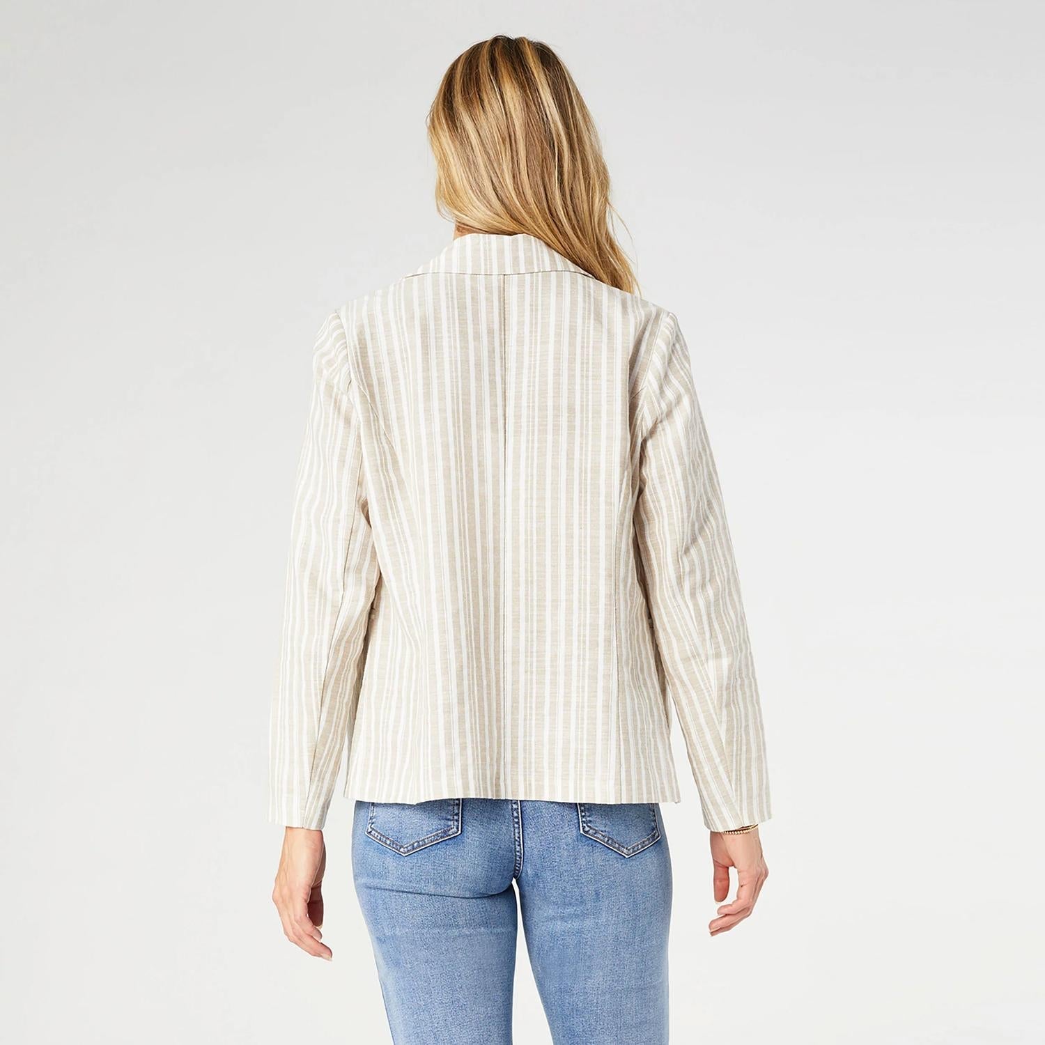 Coco + Carmen - Sydney Stripe Blazer - blazers - clothing - jackets