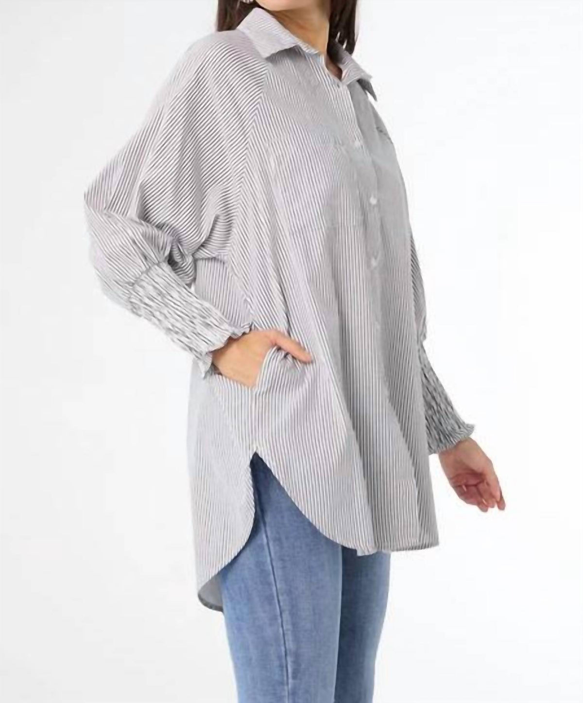 Coco + Carmen - Tianna Striped Tunic Top