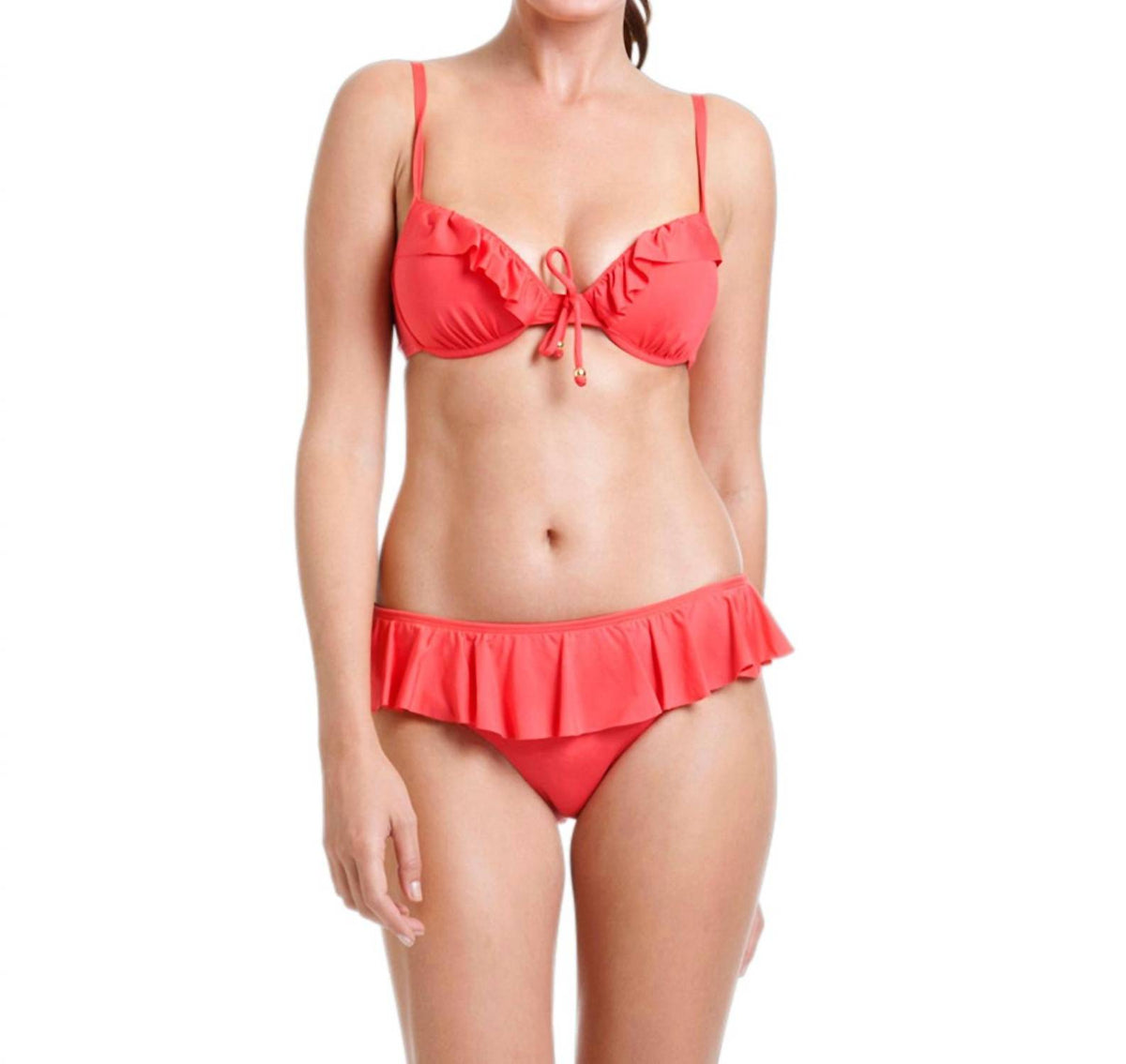 Cole Of California - Core Solids Ruffle Hipster