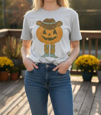 Color Theory - Cowboy Jack O'Lantern Graphic Tee