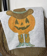 Color Theory - Cowboy Jack O'Lantern Graphic Tee