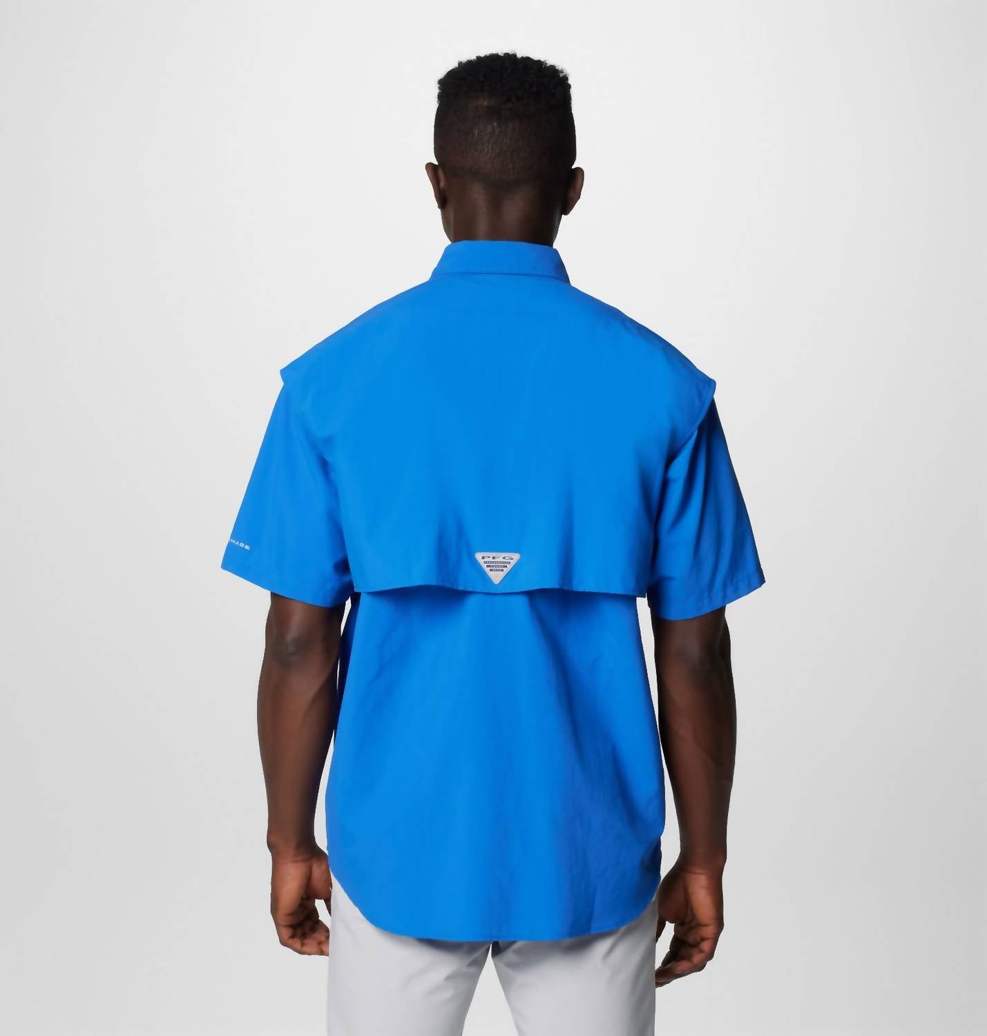 Columbia - Bahama Ii Short Sleeve Shirt - blue - clothing - men
