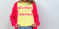 Comfort Colors - Cowboys And Tequila Tee