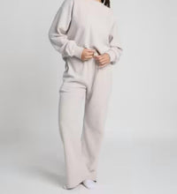 Comfrt - Waffle Lounge Long Sleeve Top