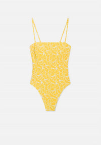 Compania Fantastica - Fruit Print Bathing Suit - clothing - one - pieces - patterned
