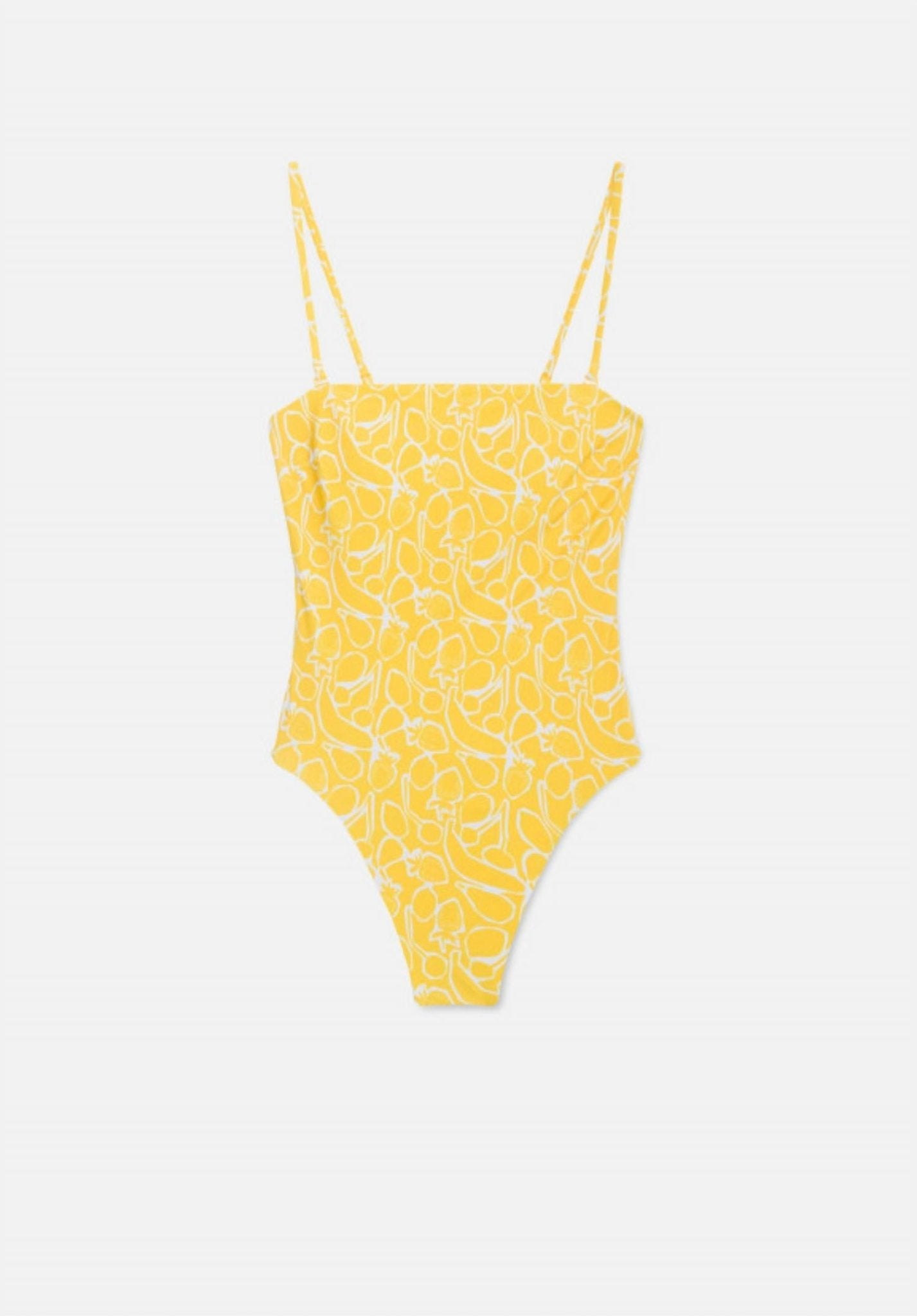 Compania Fantastica - Fruit Print Bathing Suit - clothing - one - pieces - patterned