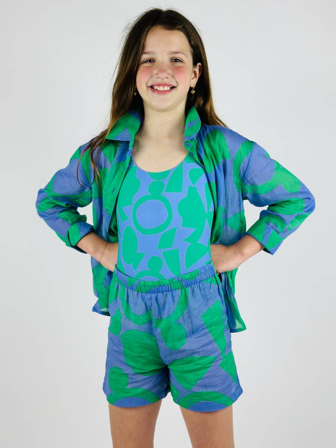 Compania Fantastica - Girl's Summer Vibes Swimsuit - baby - clothing - graphic