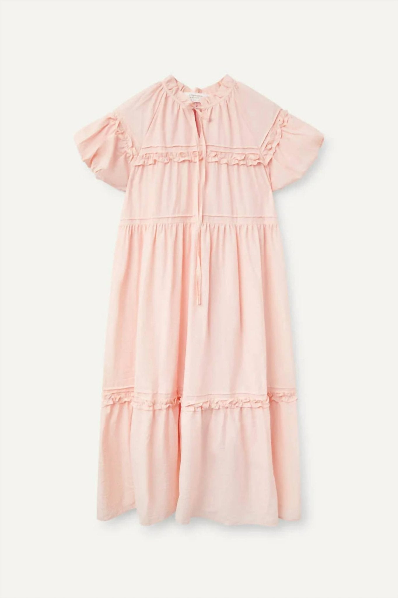 Compania Fantastica - Petunia Short Sleeve Long Dress - clothing - dresses - maxi