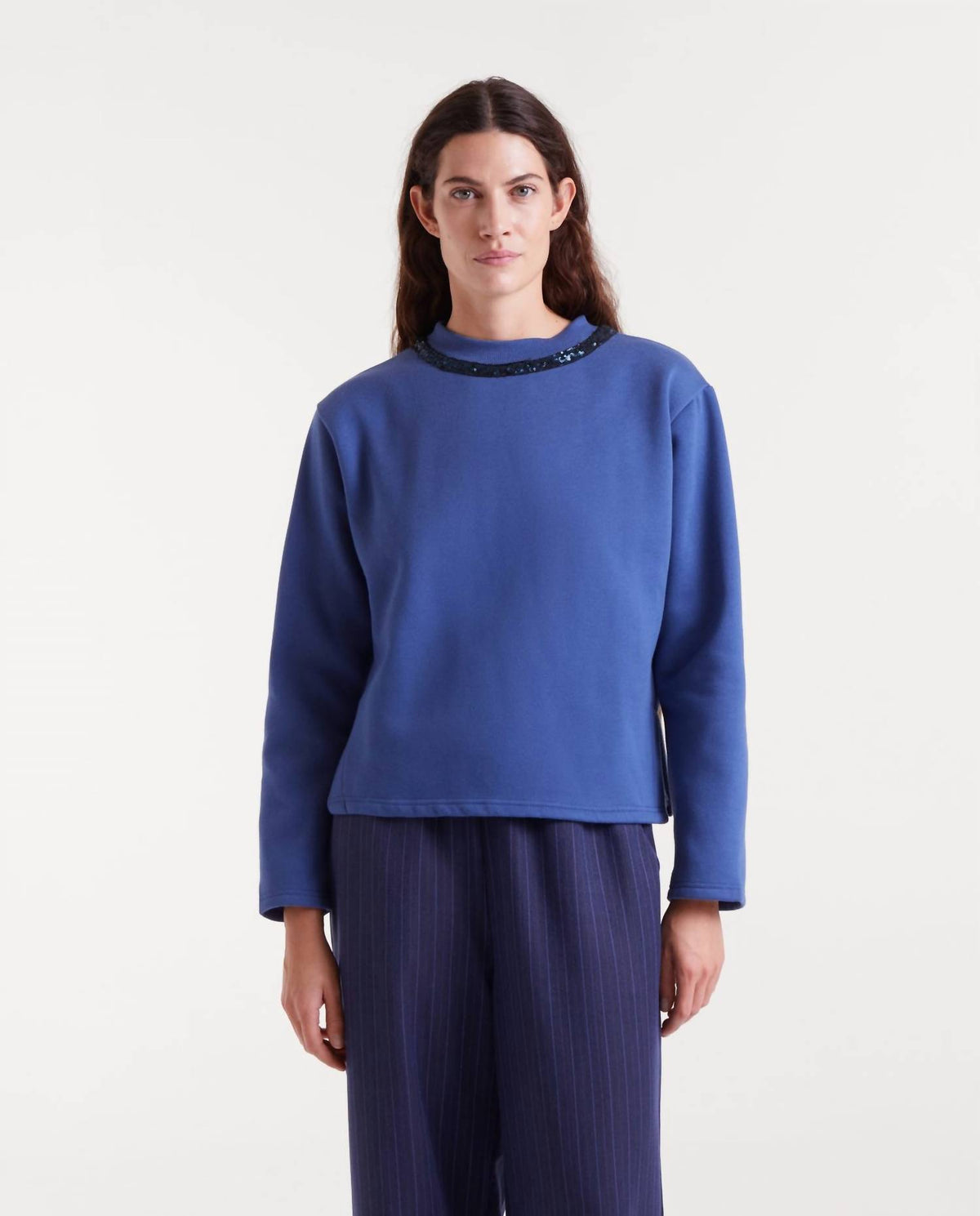 Compania Fantastica - Sequin Crewneck Sweater