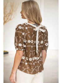 Coquette - Lillian Embroidered Top