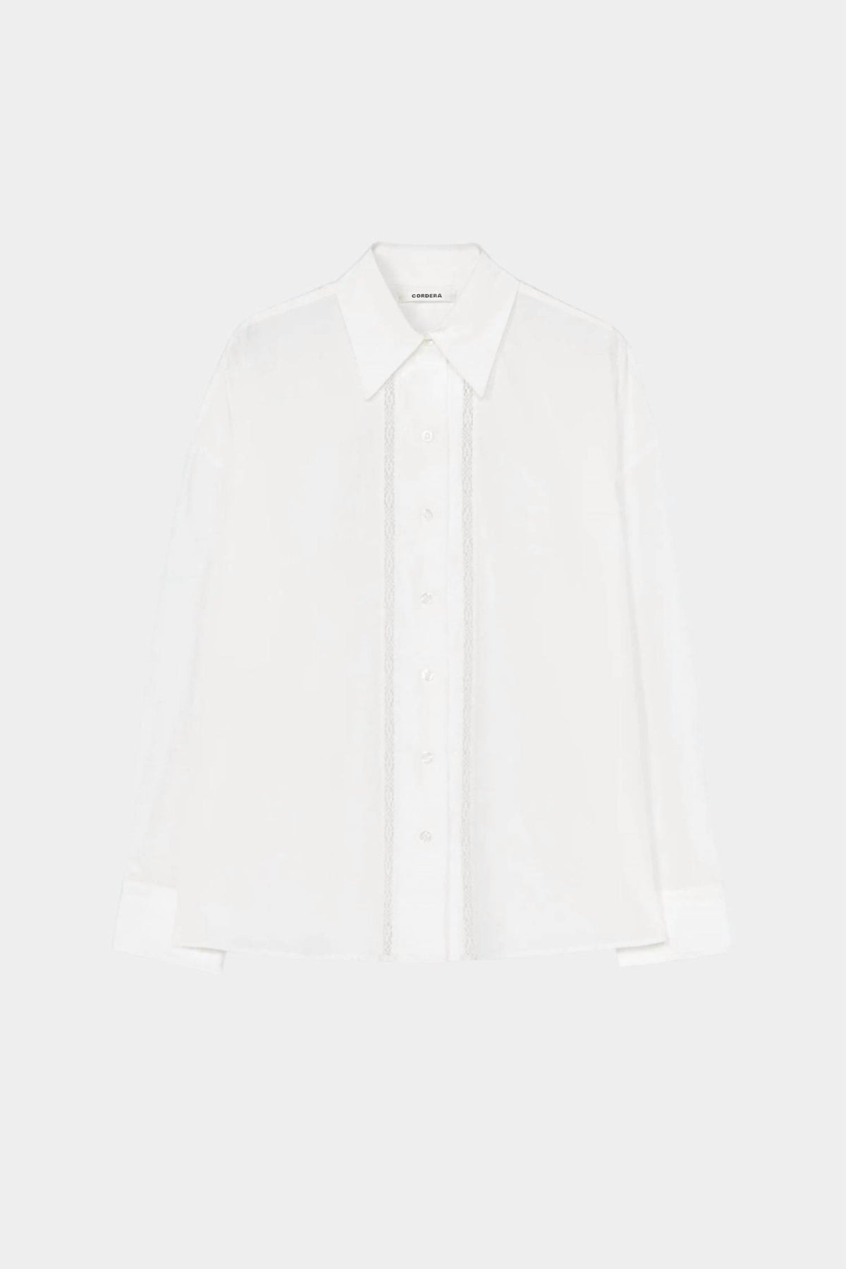 Cordera - Lace Button Down Shirt