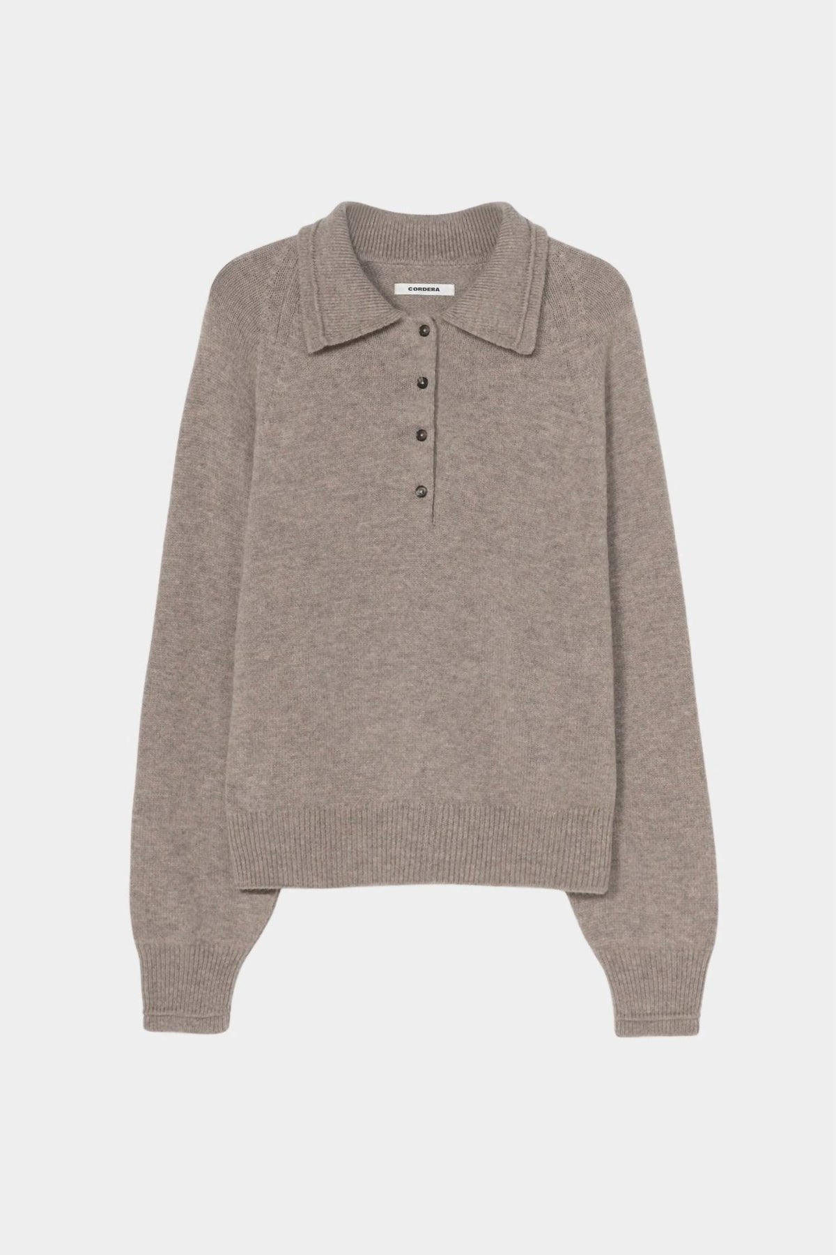 Cordera - Merino Wool Polo Sweater