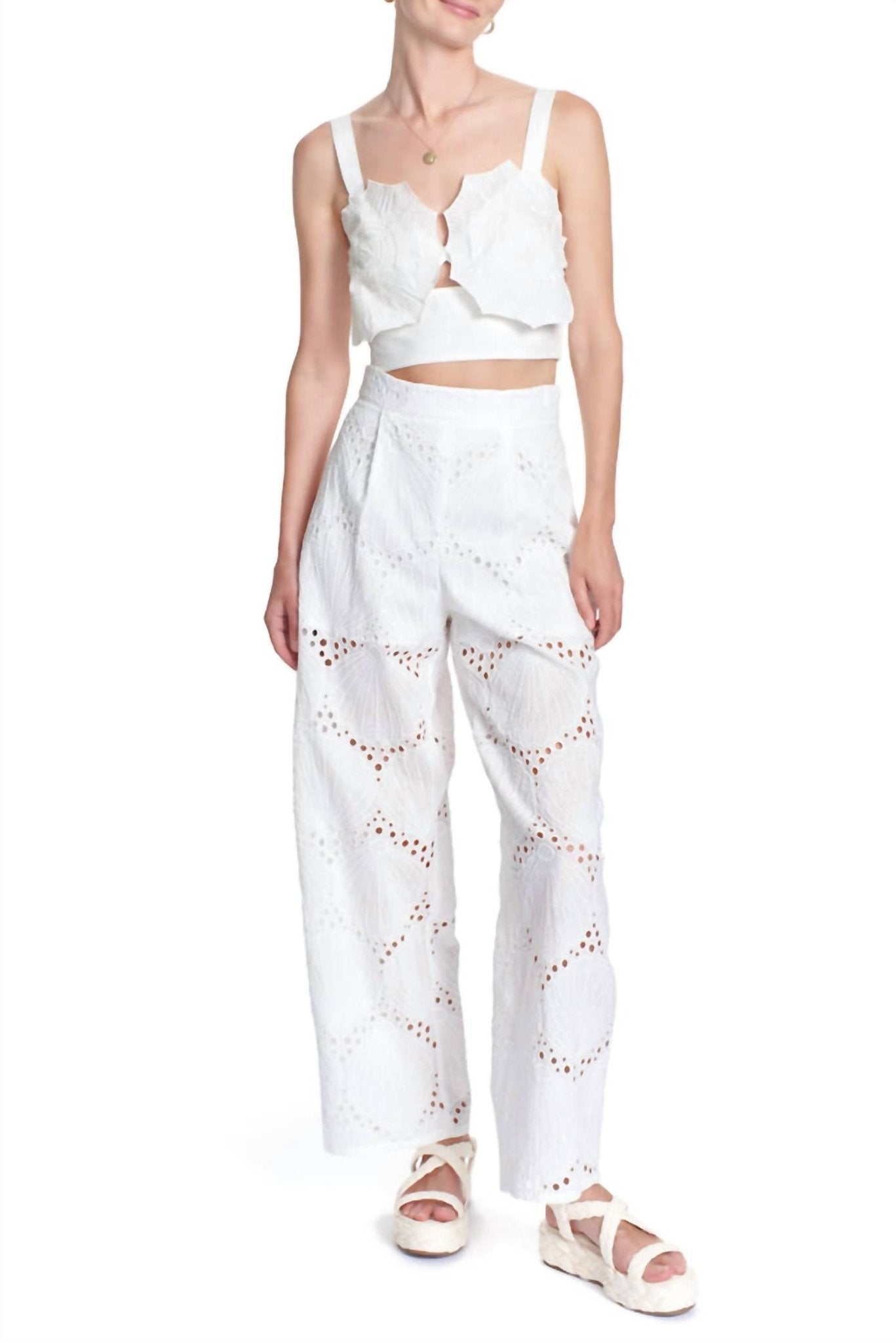 Corey Lynn Calter - Antonella Pant - clothing - cotton - blend - pants